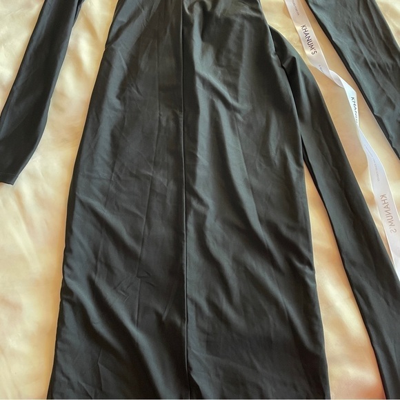 NEW! Khanum's- Black Turtleneck Long Sleeve Khrissy Maxi Dress Size Small - Picture 8 of 10